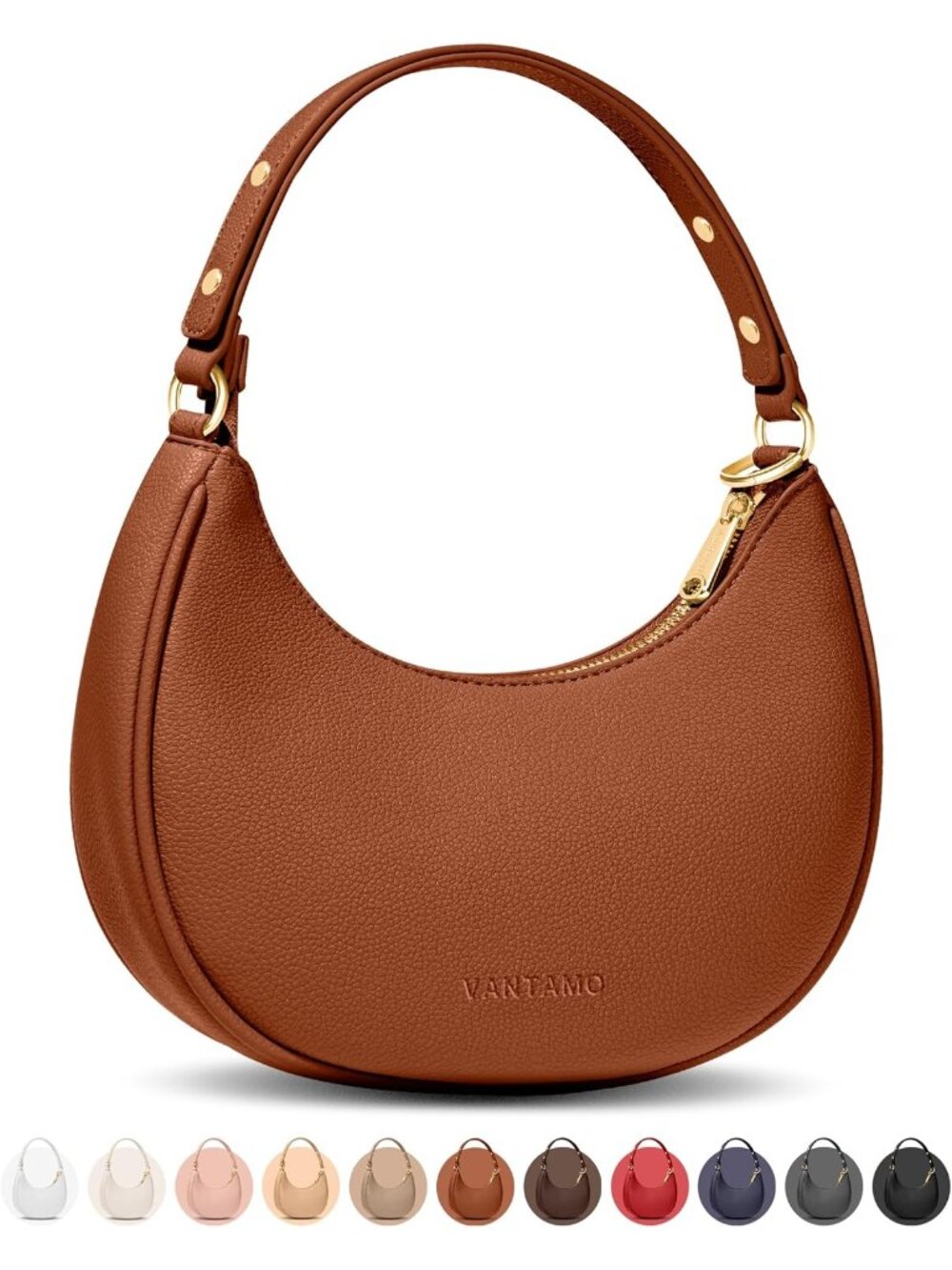 👜Women's Sienna Vegan Leather Hobo Bag Slouchy Shoulder Tote Handbag Purse Soft